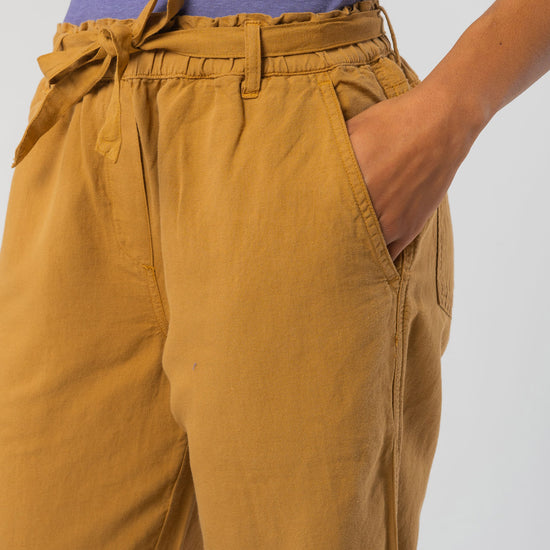 W-66517-Legere-Sommerhose-aus-Bambus-Bio-Baumwolle-Mode-Bio-Fair-Frauen-LUCIDA-Tobacco-Vorne5