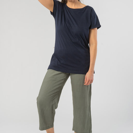 W-68508-T-Shirt-mit-Rundhalsausschnitt-aus-Bambus-Bio-Baumwolle-Eco-Fashion-Frauen-HORACIA-Ink-Blue-Vorne4