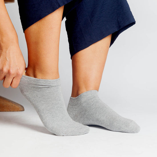 W-9303-Fair-Trade-Bio-Halbsocken-S-ckchen-Damen-Grau-Detail-3