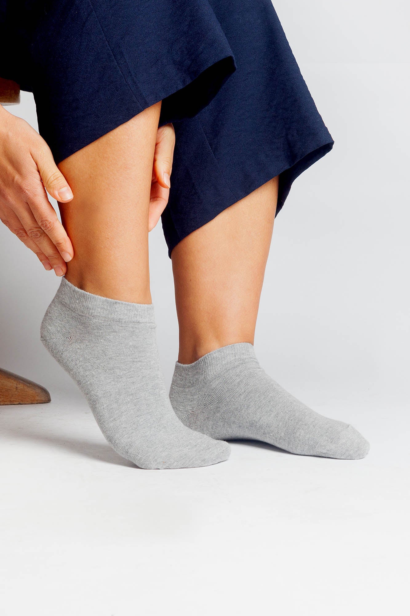 W-9303-Fair-Trade-Bio-Halbsocken-S-ckchen-Damen-Grau-Detail-4