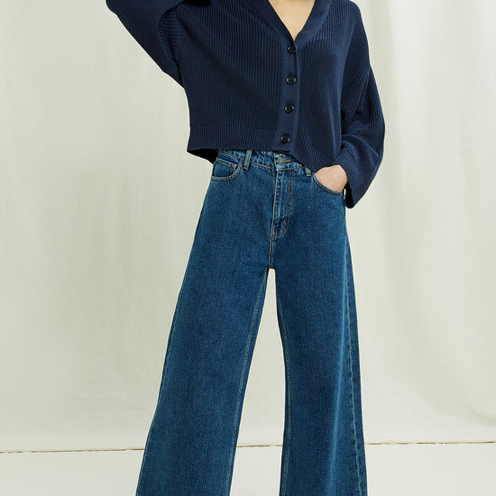 W-A301UE-NY1-Jasmine-Cardigan-aus-Bio-Baumwolle-Online-Shop-Mode-Frauen-LINDERA-Navy-Vorne_3