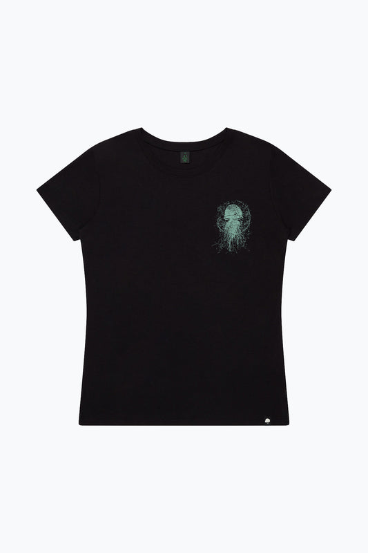Qualle Frauen Bambus T-Shirt