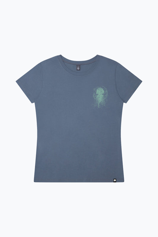 Qualle Frauen Bambus T-Shirt