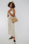 W-C057UG-Rena-Gestreifter-Jumpsuit-aus-Bio-Baumwolle-Fairtrade-Klamotten-Frauen-MEREVI-Stone-Stripe-Vorne20302