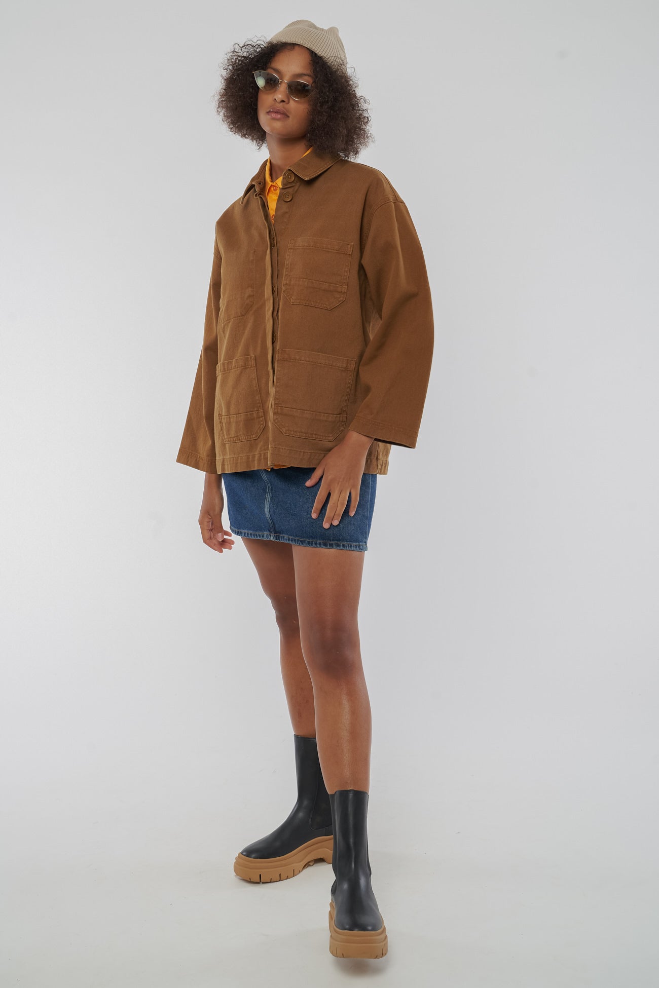 W-C121UG-Sally-Twill-Jacke-aus-Bio-Baumwolle-Faire-Sweatshirts-Frauen-CUGMA-Hazelnut-Style