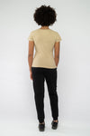 W-DH216OEB-T-Shirt-fuer-Frauen-Klassich-Hanf-GOBI