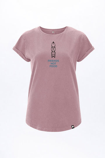 Friends not Food T-Shirt für Frauen