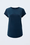 W-EP16-Vintage-Frauen-T-Shirt-Stone-Washed-Denim-Durchschuss