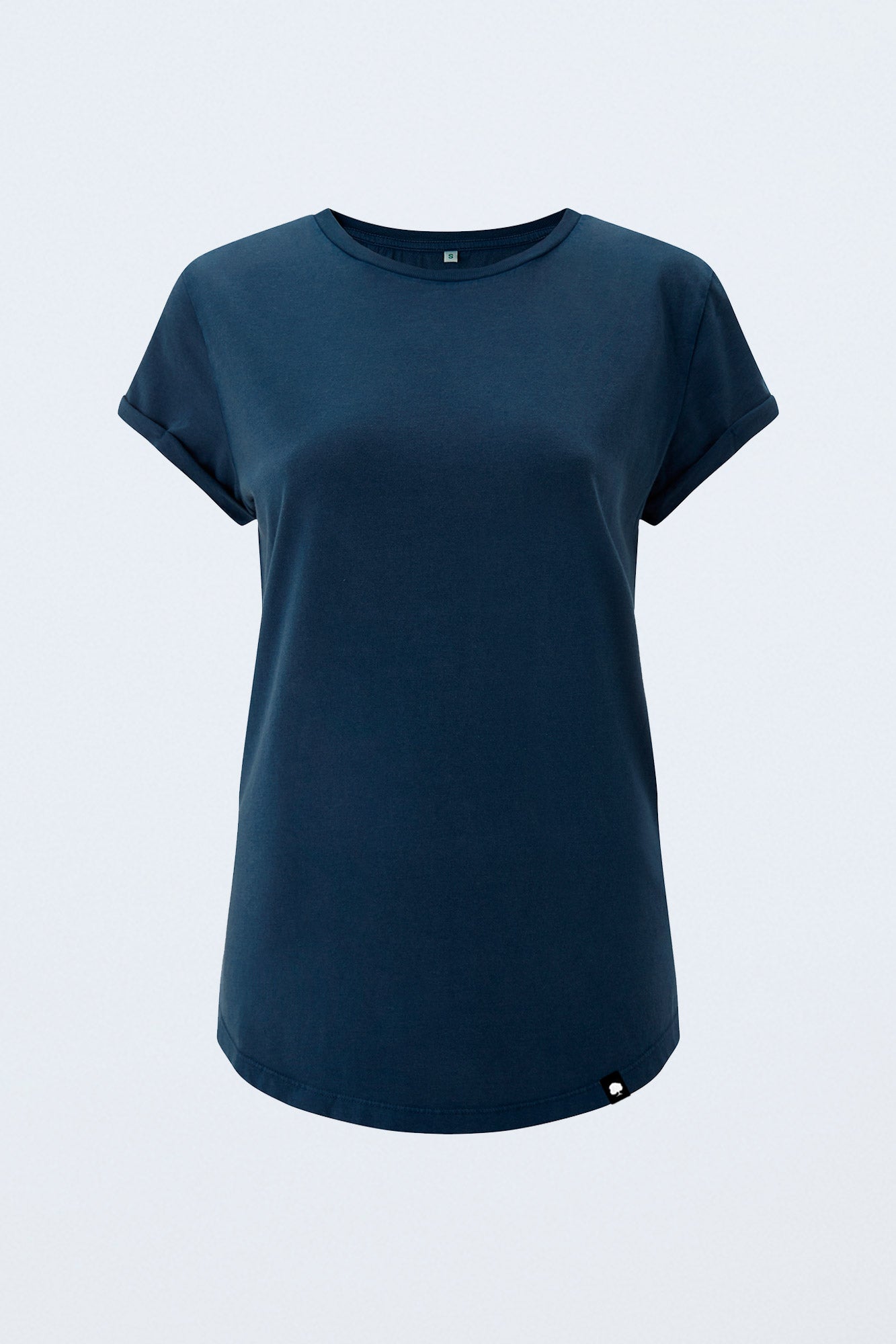W-EP16-Vintage-Frauen-T-Shirt-Stone-Washed-Denim-Durchschuss