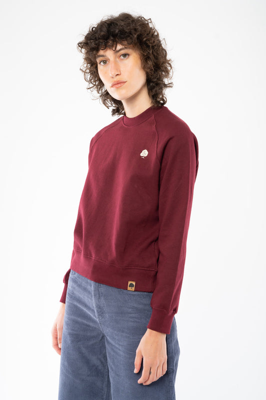W-EP63-LH2-Raglanaermel-Sweatshirt-Frauen-Burgundy-seite