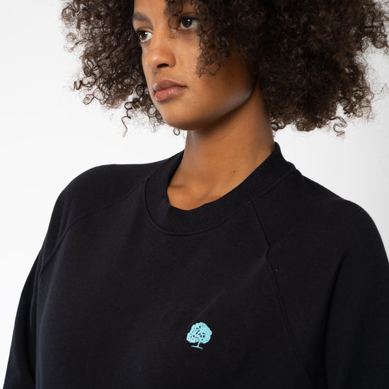 W-EP63-LH2-Raglanaermel-Sweatshirt-Frauen-Schwarz-detail