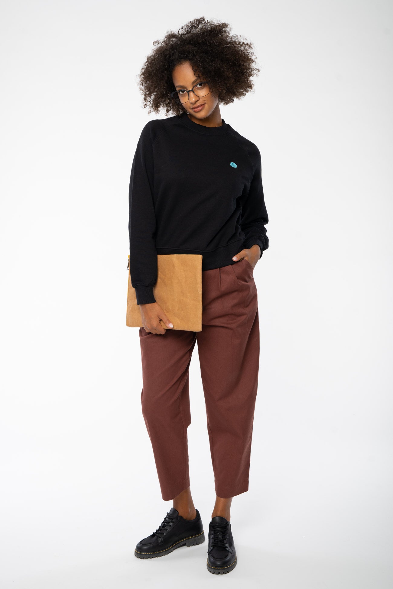W-EP63-LH2-Raglanaermel-Sweatshirt-Frauen-Schwarz-prop