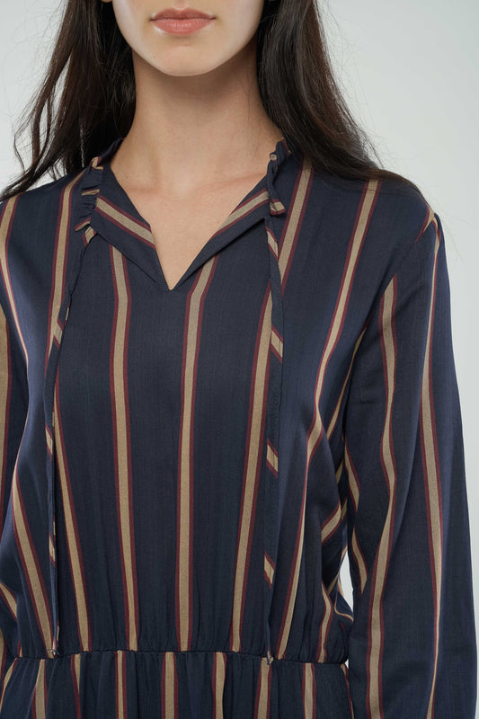 DRAFO Kleid für Damen aus Tencel, Detailansicht