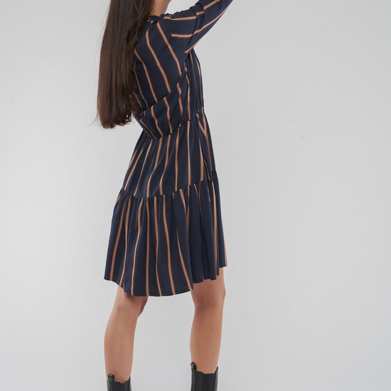 W-GB1257-Mila-Kleid-aus-TENCEL-Faire-Kleidung-Kaufen-Herren-DRAFO-Midnight-Blue-Light-Camel-Stripes-Hinten