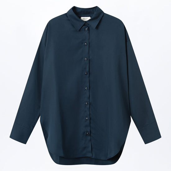 W-GB1336-COSIMA-Bluse-aus-Tencel-Fair-Trade-Online-Shop-Frauen-LINAREM-Midnight-Blue-Detail