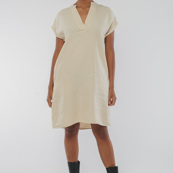W-GB1346-BIANCA-Kleid-aus-Leinen-Oekomode-Frauen-CURWIS-Beige-Vorne20179