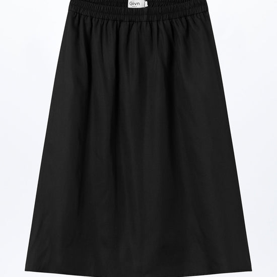 W-GB1414-LEONIE-Rock-aus-Tencel-Bio-Mode-Frauen-HORVAN-Black-Detail