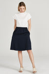 W-GB1414-LEONIE-Rock-aus-Tencel-Bio-Mode-Frauen-HORVAN-Midnight-Blue-Vorne
