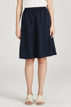 W-GB1414-LEONIE-Rock-aus-Tencel-Bio-Mode-Frauen-HORVAN-Midnight-Blue-Vorne2