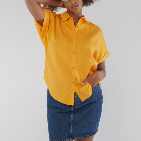 W-GB1422-SARAH-Shirt-aus-Tencel-Nachhaltige-Mode-Frauen-LIBIDOS-Mango-Orange-Vorne20195