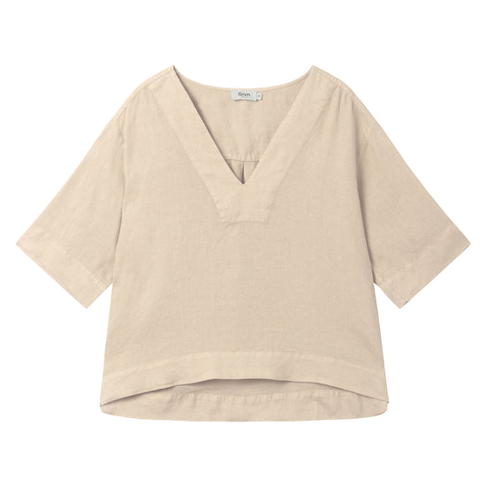 W-GB1548-HARPER-Bluse-aus-Leinen-Oeko-Mode-Online-Shop-VINOTECO-Beige-Vorne4