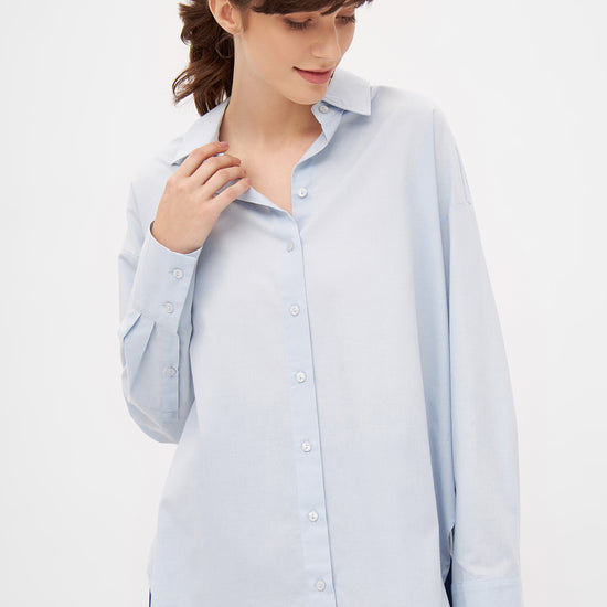 W-GB1550-COSIMA-Bluse-aus-Bio-Baumwolle-Gruene-Mode-Online-Shop-BANIBIBO-Moonlight-Blue-Vorne5
