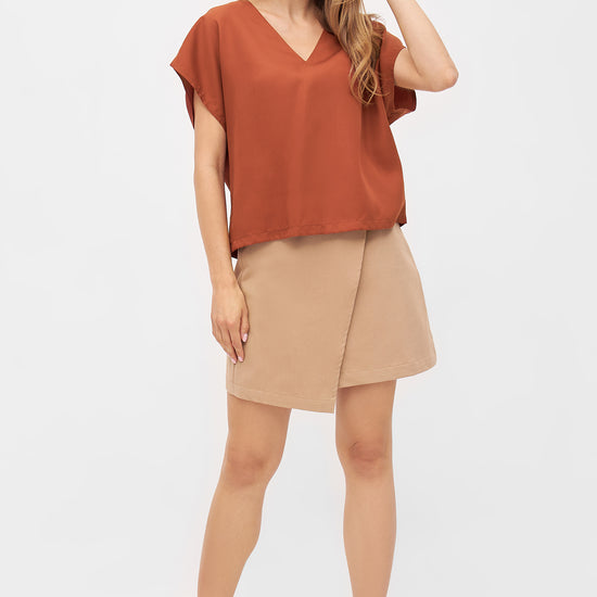 W-GB1551-RUBY-Tencel-Wide-Cut-Bluse-aus-Tencel-Fair-Gehandelte-Kleidung-ZODEO-Terracotta-Vorne1