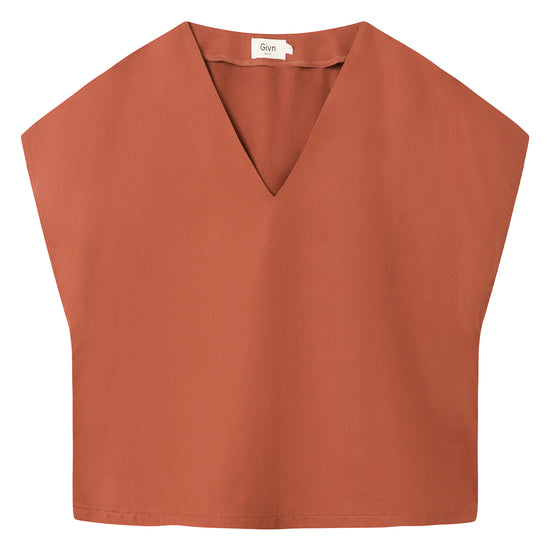 W-GB1551-RUBY-Tencel-Wide-Cut-Bluse-aus-Tencel-Fair-Gehandelte-Kleidung-ZODEO-Terracotta-Vorne4