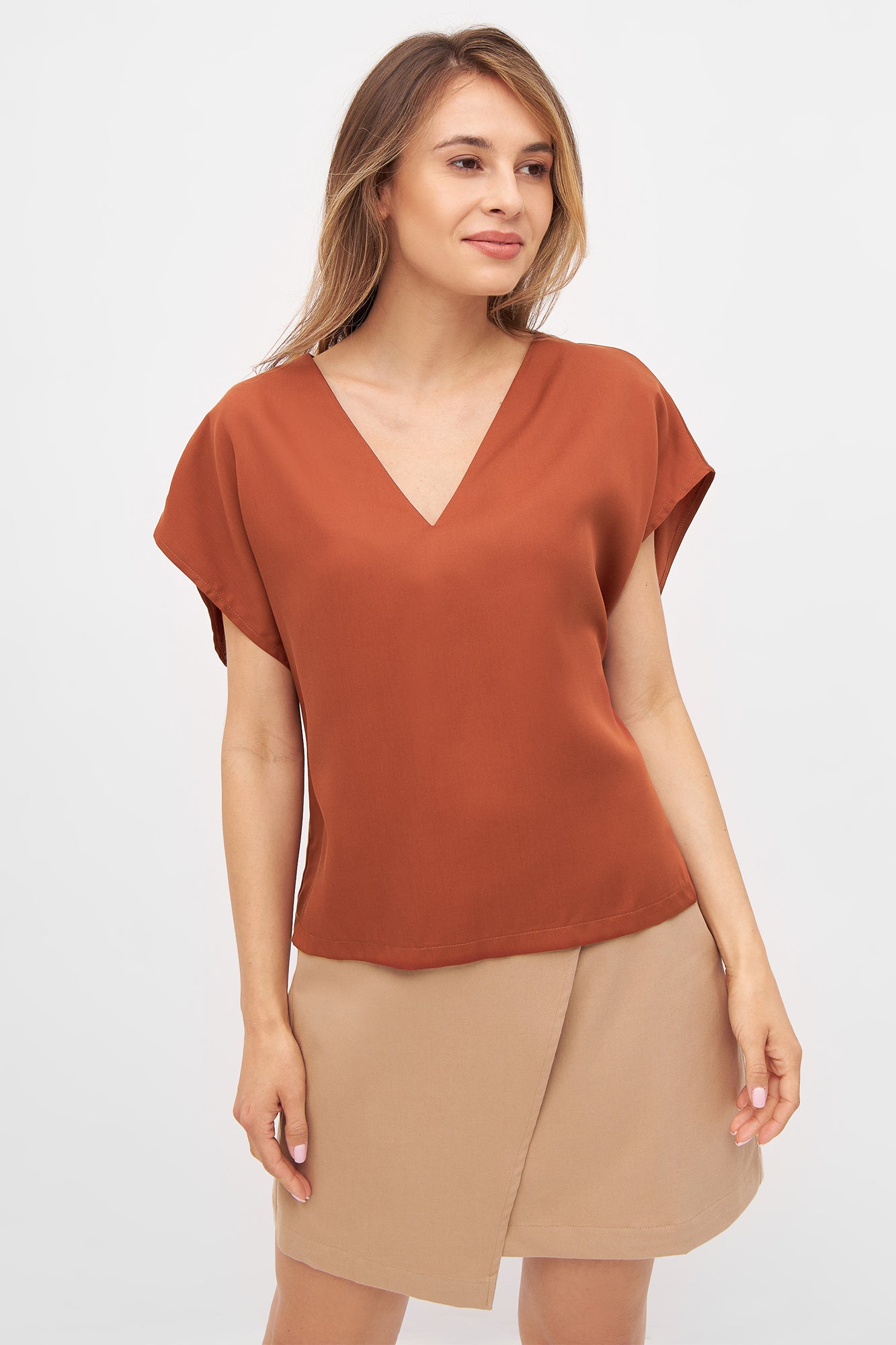 W-GB1551-RUBY-Tencel-Wide-Cut-Bluse-aus-Tencel-Fair-Gehandelte-Kleidung-ZODEO-Terracotta-Vorne5