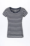 W-O81003-Loose-Fit-T-Shirt-aus-Bio-Baumwolle-Biokleidung-Frauen-NAPEA-White-Navy-Striped-Vorne4