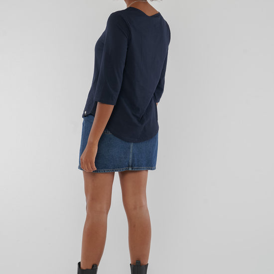 W-O81006-Navy-Blue-S-Hinten-Eco-3-4-Sleeve