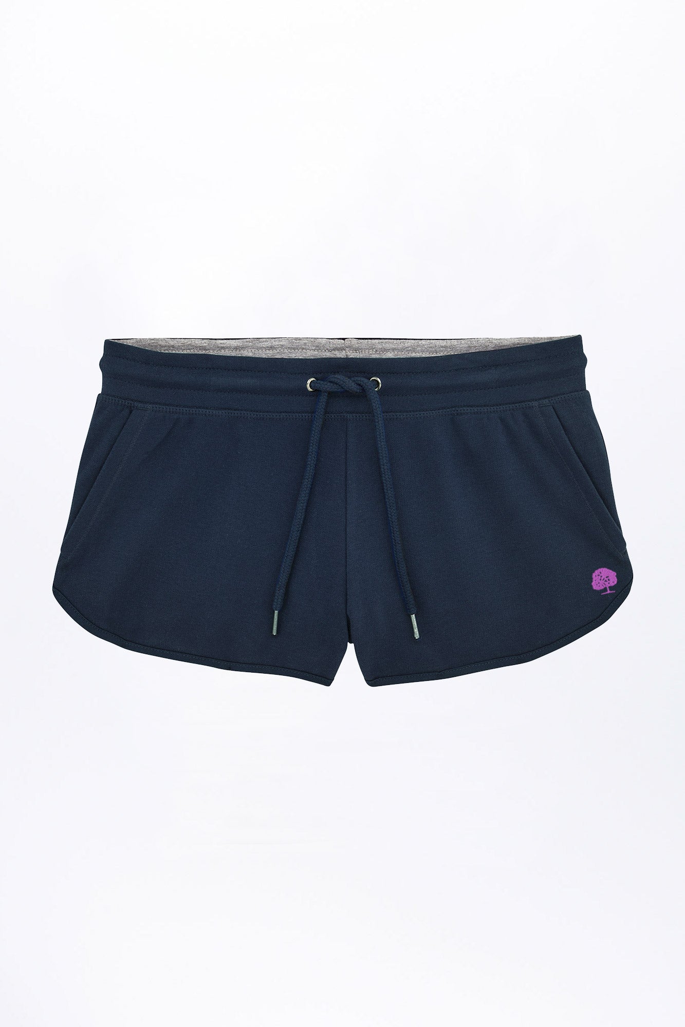 W-STBW130-Kurze-Yoga-Sport-Bio-Shorts-French-Navy