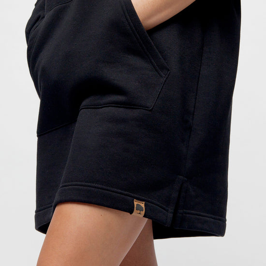 W-STDW143-apuzenpullover-Frauen-Sweatshirtkleid-Black-Detail