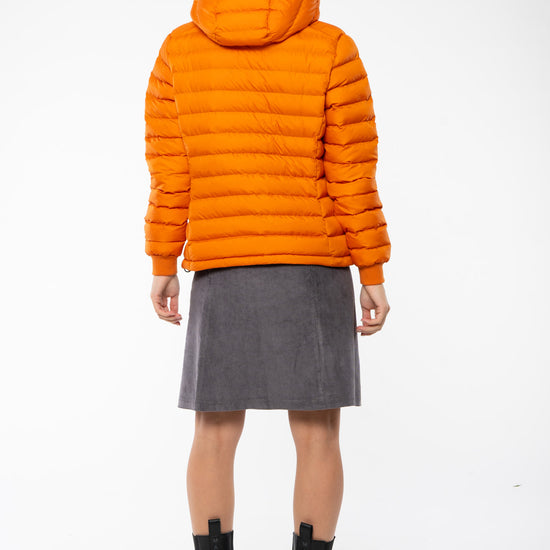 W-STJW839-Lange-Daunenjacke-aus-Recyceltem-Polyester-Oeko-Klamotten-UBARA-Flame-Orange-Hinten