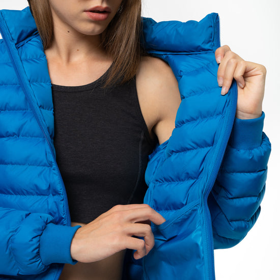 W-STJW839-Lange-Daunenjacke-aus-Recyceltem-Polyester-Oeko-Klamotten-UBARA-Royal-Blue-Detail