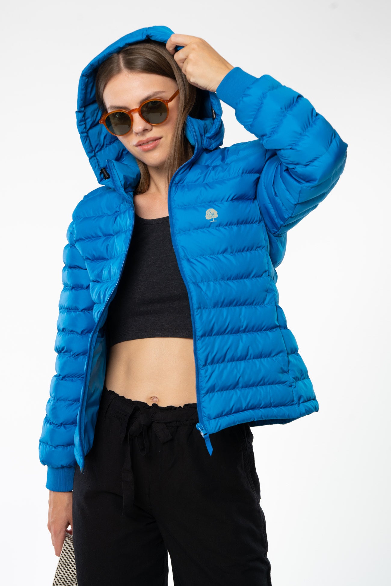 W-STJW839-Lange-Daunenjacke-aus-Recyceltem-Polyester-Oeko-Klamotten-UBARA-Royal-Blue-Vorne4