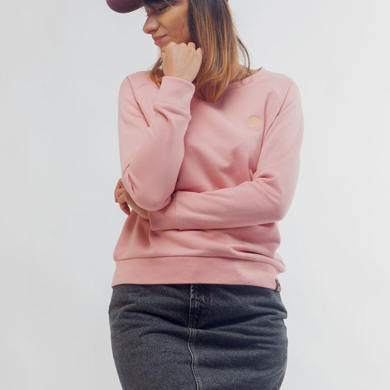 W-STSW125-Fair-Trade-Sweatshirt-Vintage-Canyon-Pink-Detail