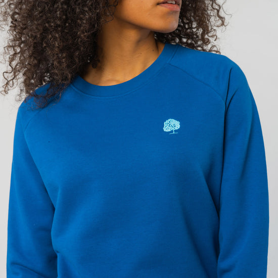W-STSW146-Standard-Sweatshirt-aus-Bio-Baumwolle-Biokleidung-Frauen-RUBINA-Majorelle-Blue-Detail