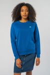 W-STSW146-Standard-Sweatshirt-aus-Bio-Baumwolle-Biokleidung-Frauen-RUBINA-Majorelle-Blue-Vorne