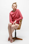 W-STSW146-Sweatshirt-aus-Bio-Baumwolle-fuer-Frauen-Alpina-Heather-Cranberry-Vorne-2