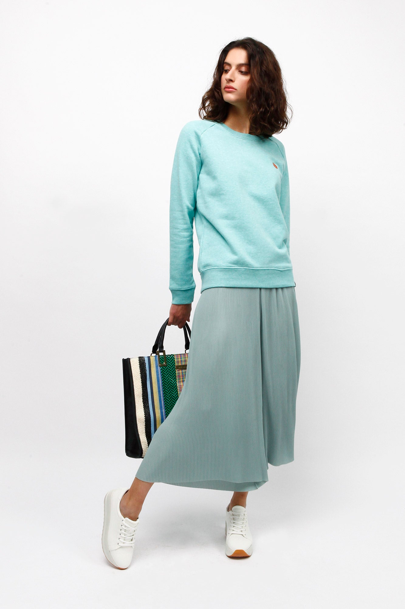 W-STSW146-Sweatshirt-aus-Bio-Baumwolle-fuer-Frauen-Alpina-Mid-Heather-Green