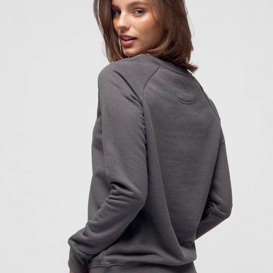 W-STSW146-Sweatshirt-fuer-Damen-aus-Bio-Baumwole-recycled-Anthrazite-Hinten