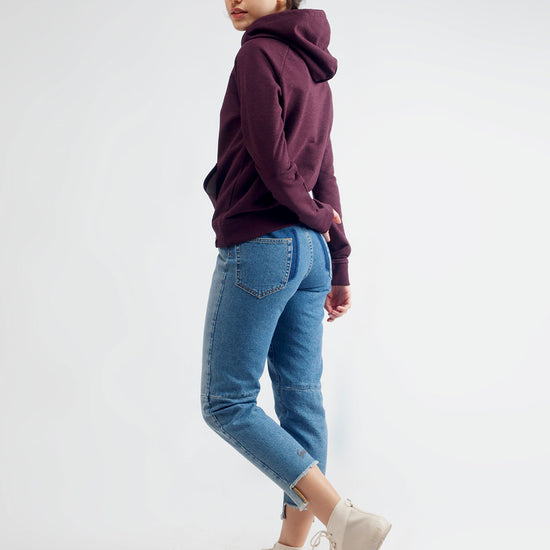 W-STSW148-Bio-Fairer-Hoodie-Sweater-Heather-Grape-Red-Hinten
