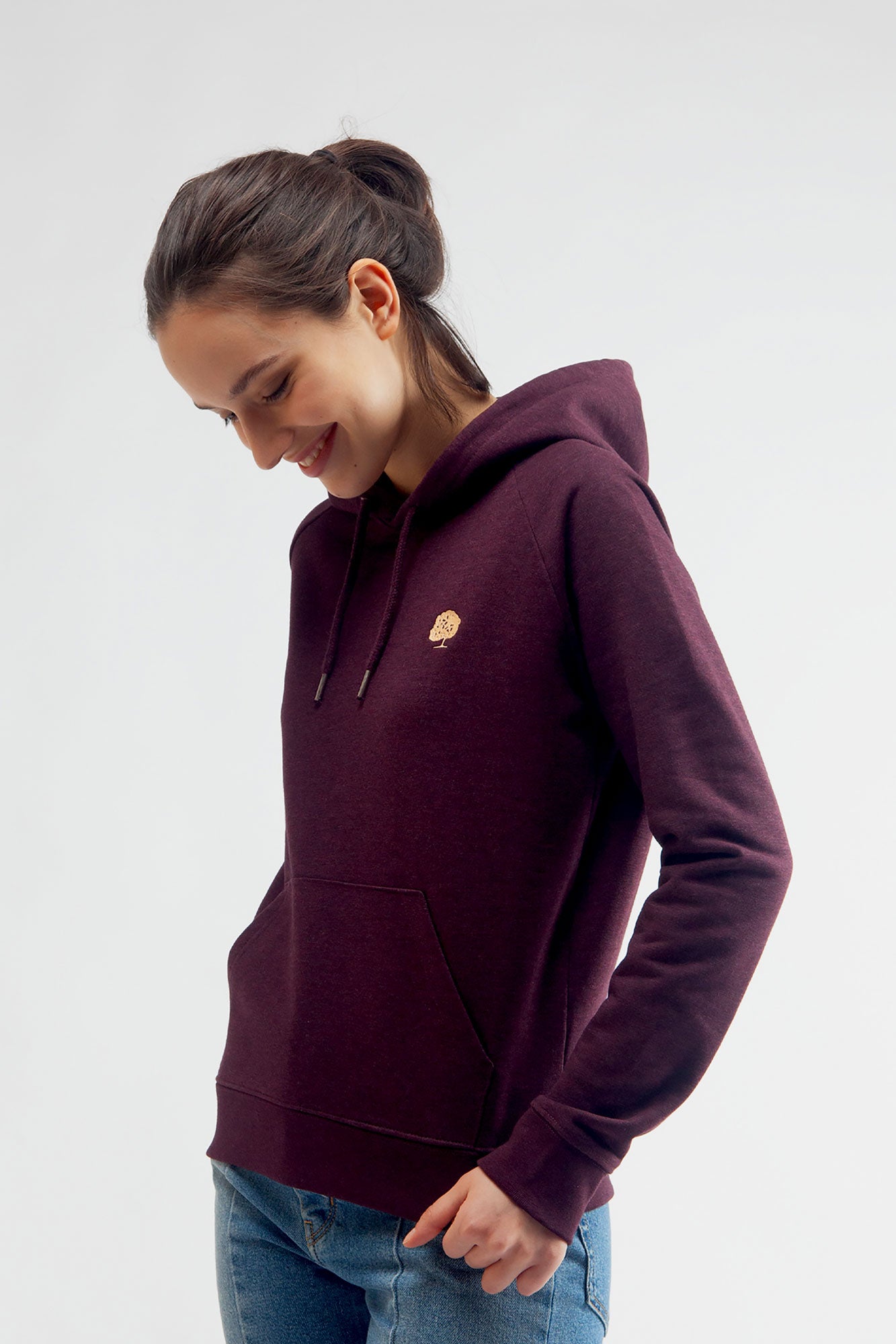W-STSW148-Bio-Fairer-Hoodie-Sweater-Heather-Grape-Red-Seite