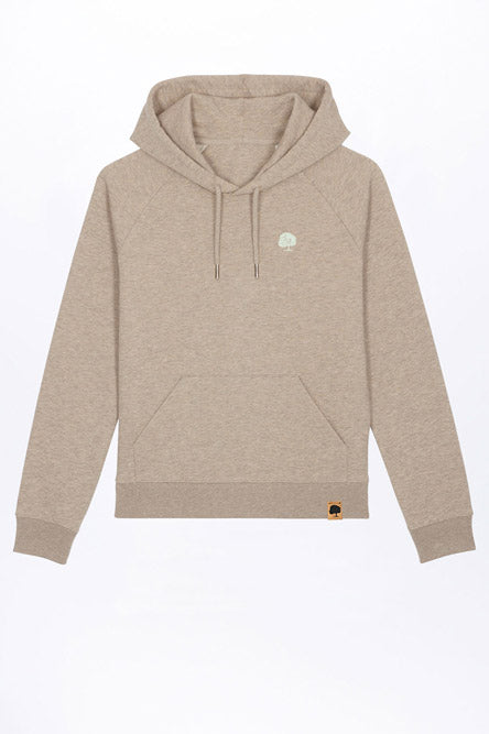 W-STSW148-Standard-Hoodie-aus-Bio-Baumwolle-Kleidung-Oekologisch-Frauen-PETUNIA-Heather-Sand-Vorne5