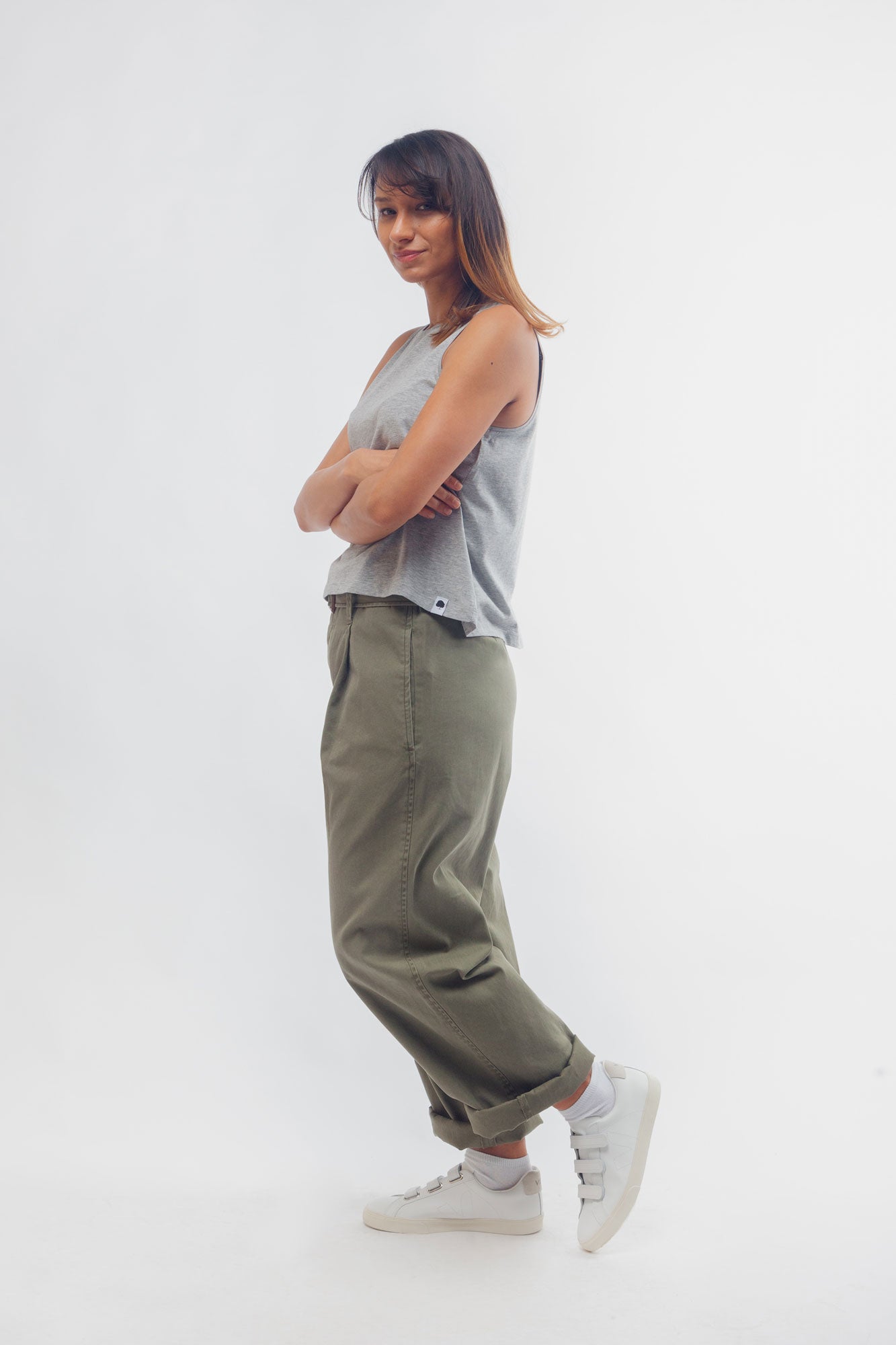 W-STTW038-Fair-Shirt-Frauen-Tank-Top-Heather-Grey-Seite