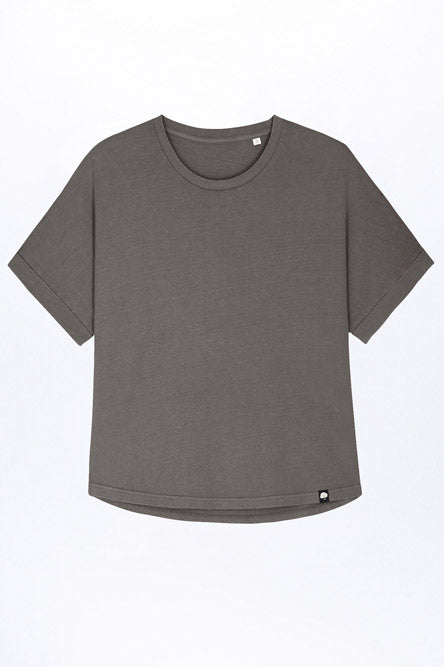 W-STTW068-Relaxed-Vintage-T-Shirt-aus-Bio-Baumwolle-Fair-Trade-T-Shirt-Unisex-MEISSA-Garment-Dyed-Mid-Anthracite-Vorne5