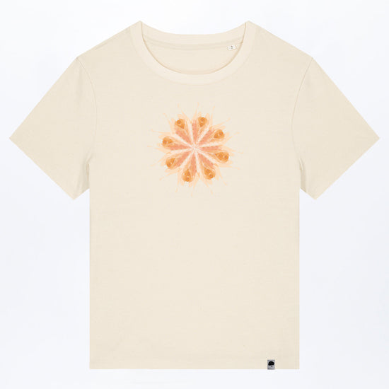 W-STTW172-Basic-T-Shirt-aus-Bio-Baumwolle-Bedrucktes-Design-Bluete-Natural-Raw