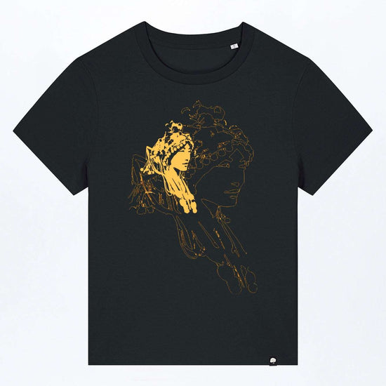 W-STTW172-Basic-T-Shirt-aus-Bio-Baumwolle-Bedrucktes-Design-CASSIMA-Asian-Woman-Black