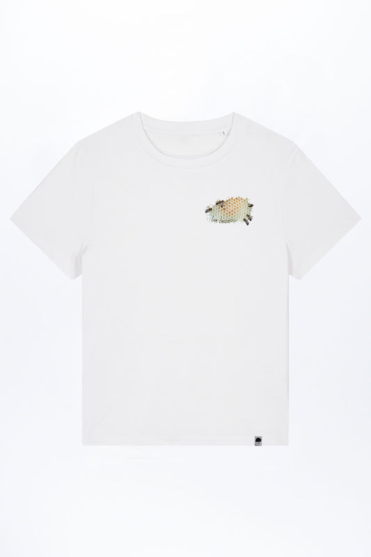 W-STTW172-Basic-T-Shirt-aus-Bio-Baumwolle-Bedrucktes-Design-CASSIMA-Bee-Beautiful-White
